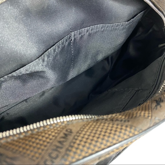 Longchamp Paris Fabric and Leather Satchel Bag - Picture 13 of 16